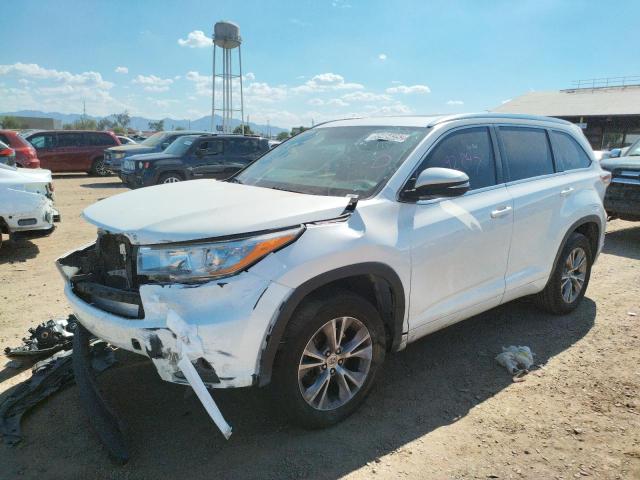 Photo 2 from auction – 2015 TOYOTA HIGHLANDER with VIN 5TDKKRFHXFS093622