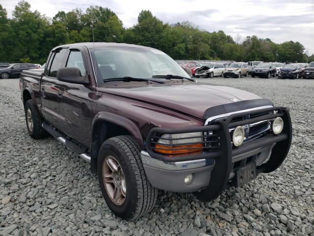 DODGE DAKOTA QUA 2004 with VIN 1D7HG48N94S758604 - Photo from auction