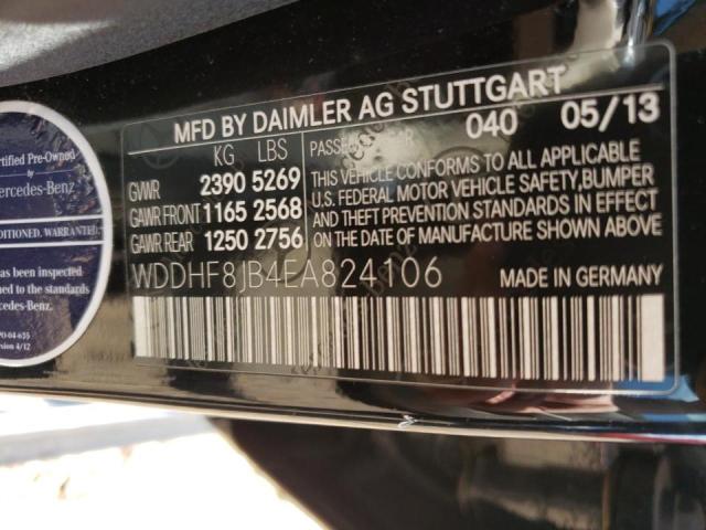 Photo 10 from auction – 2014 MERCEDES-BENZ E 350 4MAT with VIN WDDHF8JB4EA824106