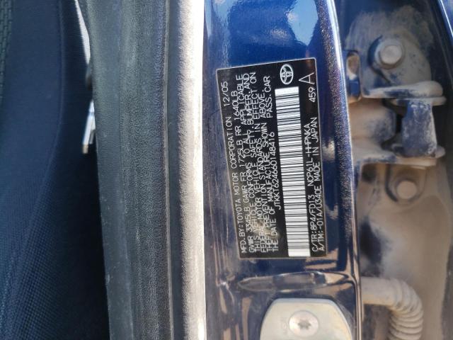 Photo 10 from auction – 2006 TOYOTA SCION XA with VIN JTKKT624660148416