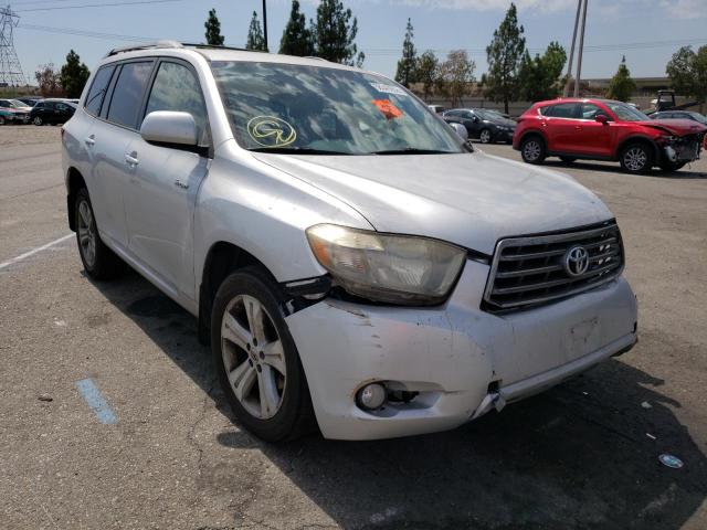 TOYOTA HIGHLANDER 2008 with VIN JTEDS43A082019909 - Photo from auction
