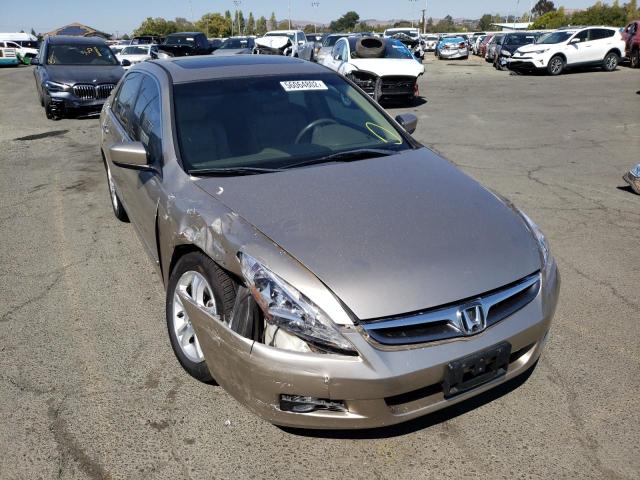 HONDA ACCORD EX 2007 with VIN 1HGCM56807A050219 - Photo from auction
