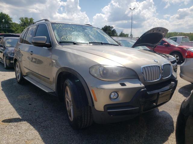 BMW X5 4.8I 2008 with VIN 5UXFE83598LZ99017 - Photo from auction