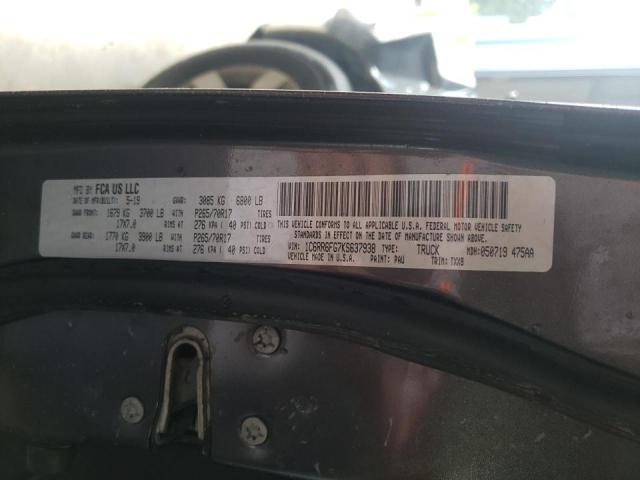 Photo 10 from auction – 2019 RAM 1500 CLASS with VIN 1C6RR6FG7KS637938