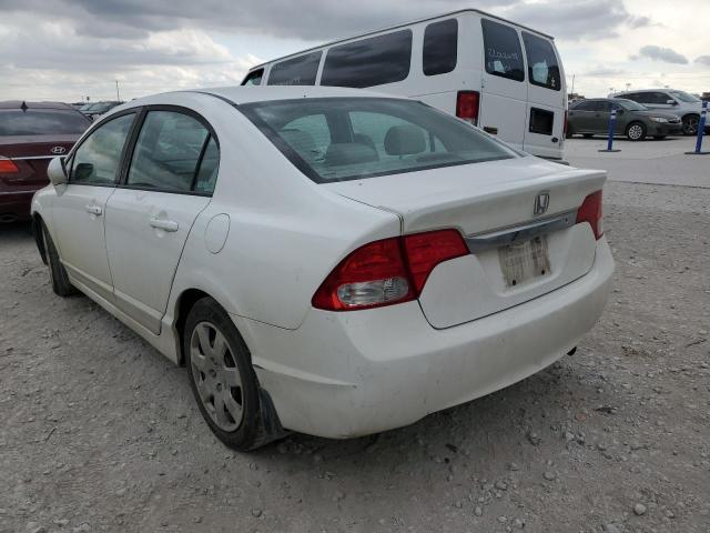 Photo 3 from auction – 2009 HONDA CIVIC LX with VIN 19XFA16599E007517
