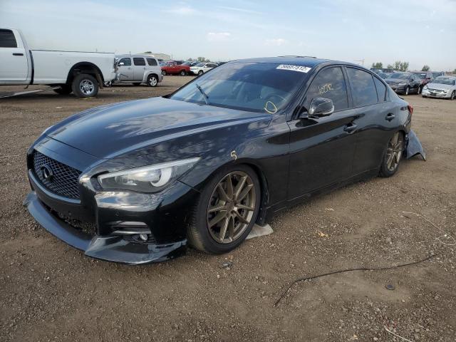Photo 2 from auction – 2014 INFINITI Q50 BASE with VIN JN1BV7AR0EM688455