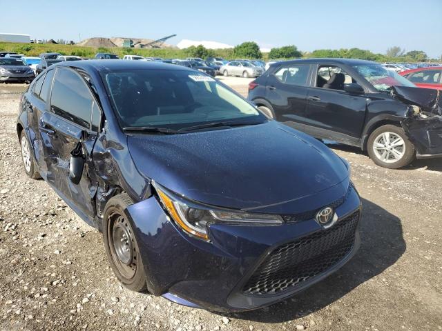TOYOTA COROLLA LE 2022 with VIN 5YFEPMAE3NP302284 - Photo from auction