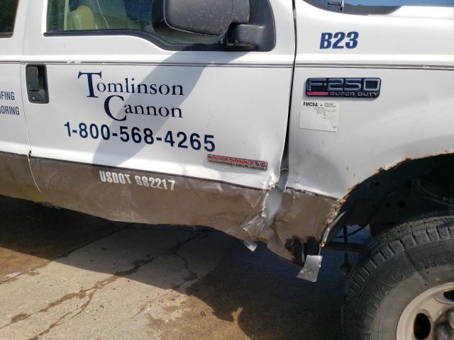 Photo 9 from auction – 2004 FORD F250 SUPER with VIN 1FTNW21P94ED98698