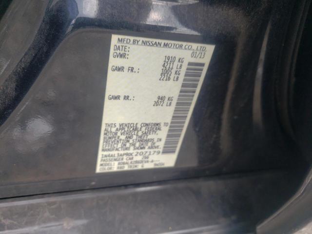 Photo 10 from auction – 2013 NISSAN ALTIMA 2.5 with VIN 1N4AL3AP9DC207179