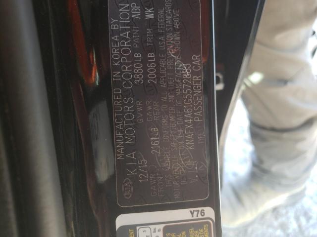 Photo 10 from auction – 2016 KIA FORTE LX with VIN KNAFX4A61G5572883