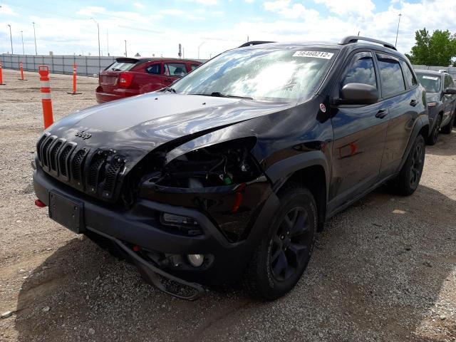 Photo 2 from auction – 2017 JEEP CHEROKEE T with VIN 1C4PJMBS8HW538097