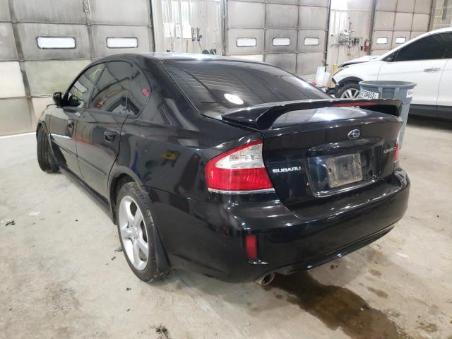 Photo 3 from auction – 2008 SUBARU LEGACY 2.5 with VIN 4S3BL616587205483