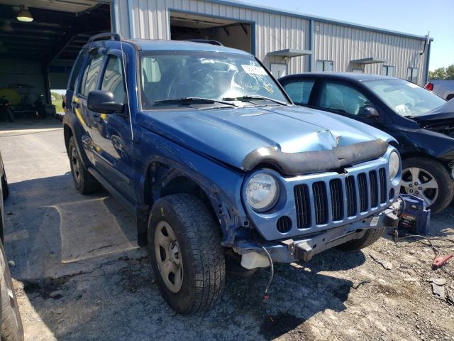 Photo 1 from auction – 2006 JEEP LIBERTY SP with VIN 1J4GL48K76W242822