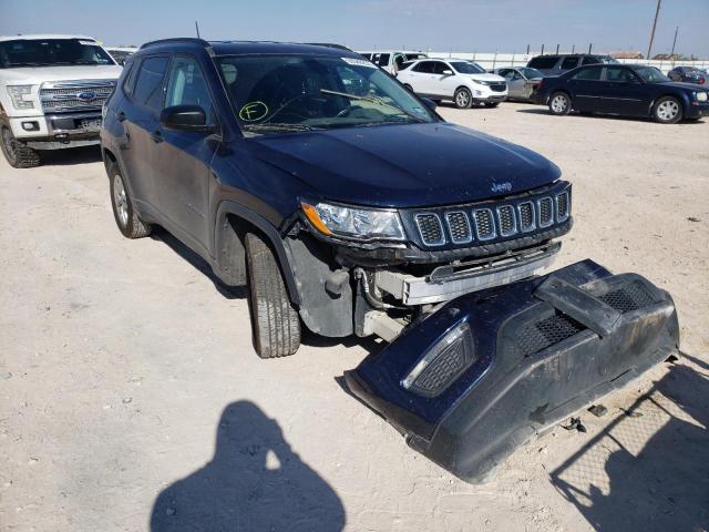 JEEP COMPASS SP 2018 with VIN 3C4NJCAB7JT133444 - Photo from auction