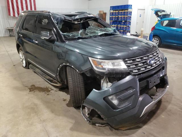 FORD EXPLORER L 2016 with VIN 1FM5K7F88GGA17695 - Photo from auction