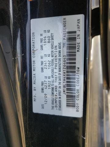 Photo 10 from auction – 2010 MAZDA SPEED 3 with VIN JM1BL1H4XA1264643
