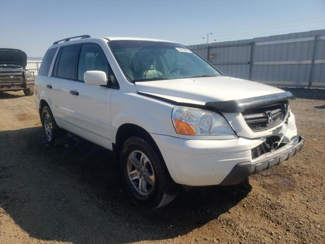 HONDA PILOT EXL 2003 with VIN 2HKYF18503H513635 - Photo from auction