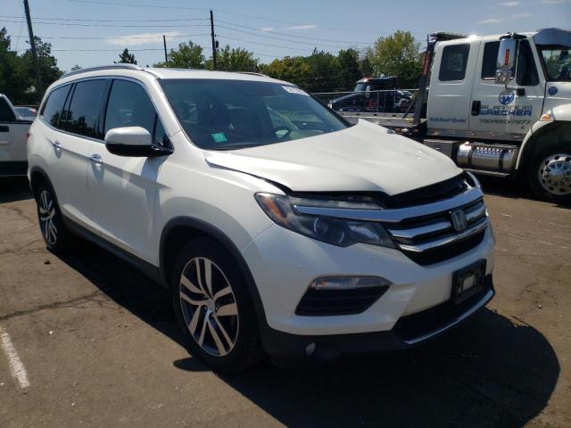 HONDA PILOT ELIT 2016 with VIN 5FNYF6H00GB002027 - Photo from auction