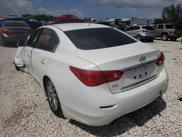 Photo 3 from auction – 2015 INFINITI Q50 BASE with VIN JN1BV7AR0FM391378