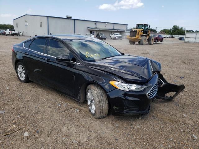 FORD FUSION SE 2020 with VIN 3FA6P0HD2LR222434 - Photo from auction