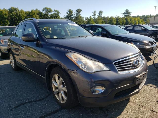 INFINITI EX35 BASE 2010 with VIN JN1AJ0HR6AM757762 - Photo from auction
