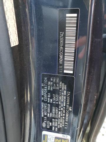 Photo 10 from auction – 2015 KIA SEDONA LX with VIN KNDMB5C19F6069742