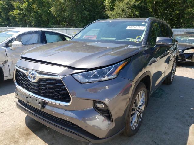 Photo 2 from auction – 2022 TOYOTA HIGHLANDER with VIN 5TDEBRCH3NS078265