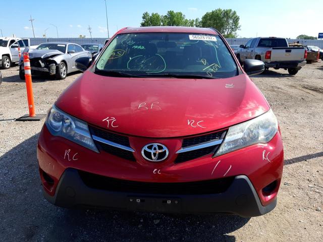 Photo 9 from auction – 2015 TOYOTA RAV4 LE with VIN JTMBFREV4FJ050709