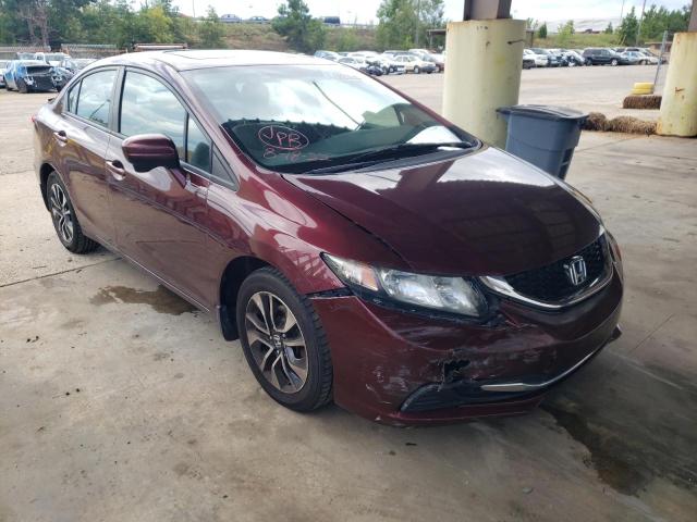 HONDA CIVIC EX 2014 with VIN 19XFB2F89EE007895 - Photo from auction