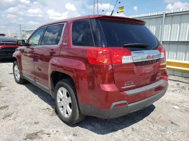 Photo 3 from auction – 2012 GMC TERRAIN SL with VIN 2GKALMEK1C6322546