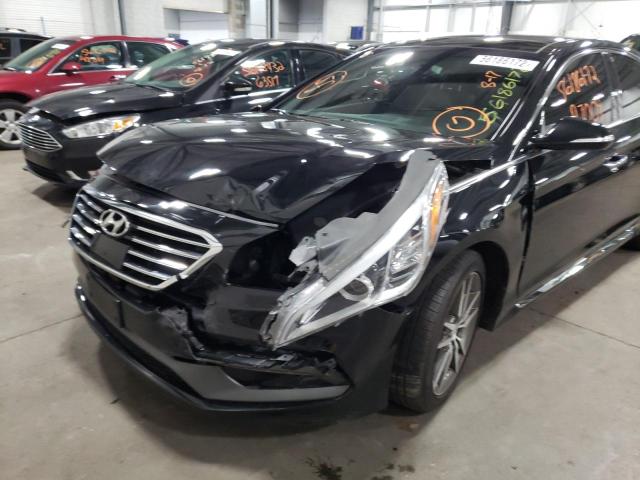 Photo 9 from auction – 2015 HYUNDAI SONATA SPO with VIN 5NPE34AB5FH044625
