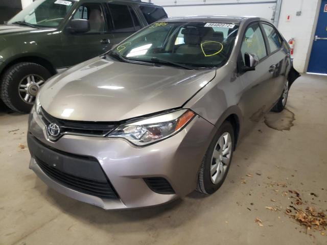 Photo 2 from auction – 2015 TOYOTA COROLLA L with VIN 2T1BURHE3FC285812