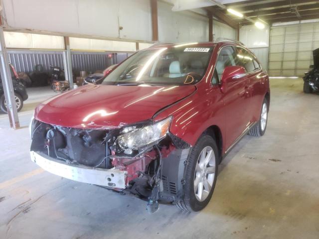 Photo 2 from auction – 2012 LEXUS RX 350 with VIN JTJBK1BA2C2446137
