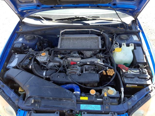 Photo 7 from auction – 2004 SUBARU IMPREZA WR with VIN JF1GD29634H500284