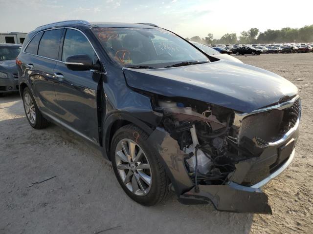 KIA SORENTO SX 2018 with VIN 5XYPKDA58JG418165 - Photo from auction