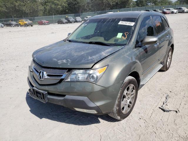Photo 2 from auction – 2007 ACURA MDX TECHNO with VIN 2HNYD28417H502980