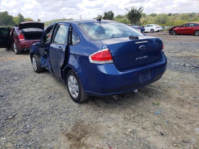 Photo 3 from auction – 2009 FORD FOCUS S with VIN 1FAHP34N09W246147