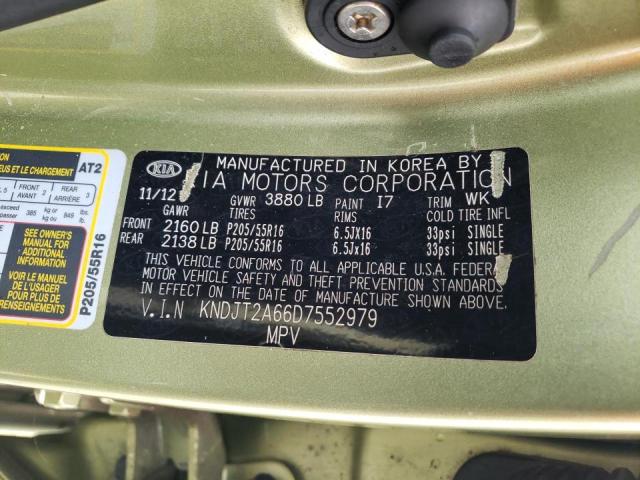 Photo 10 from auction – 2013 KIA SOUL + with VIN KNDJT2A66D7552979