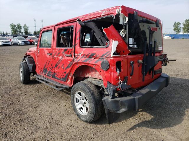 Photo 3 from auction – 2015 JEEP WRANGLER U with VIN 1C4BJWEG6FL562684