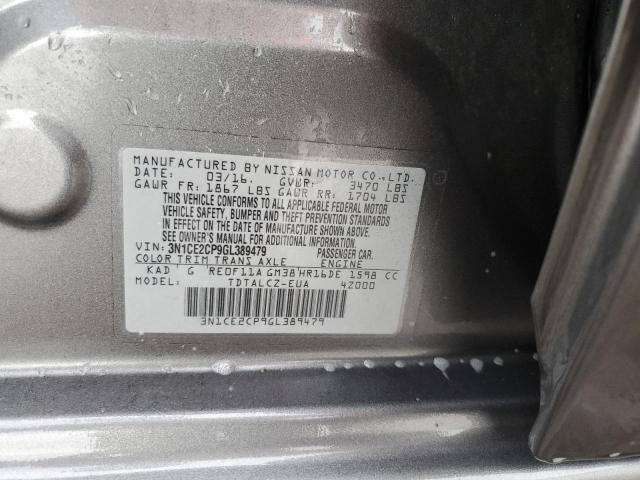 Photo 10 from auction – 2016 NISSAN VERSA NOTE with VIN 3N1CE2CP9GL389479