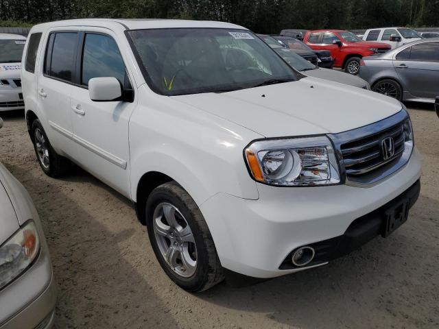 HONDA PILOT EXL 2014 with VIN 5FNYF4H52EB025838 - Photo from auction