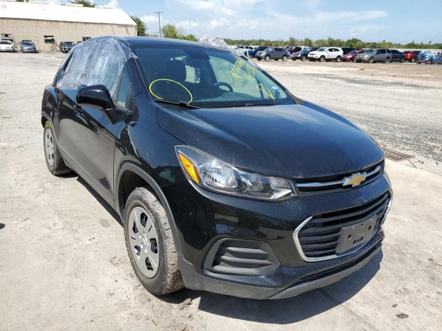 CHEVROLET TRAX LS 2018 with VIN 3GNCJKSB9JL160359 - Photo from auction