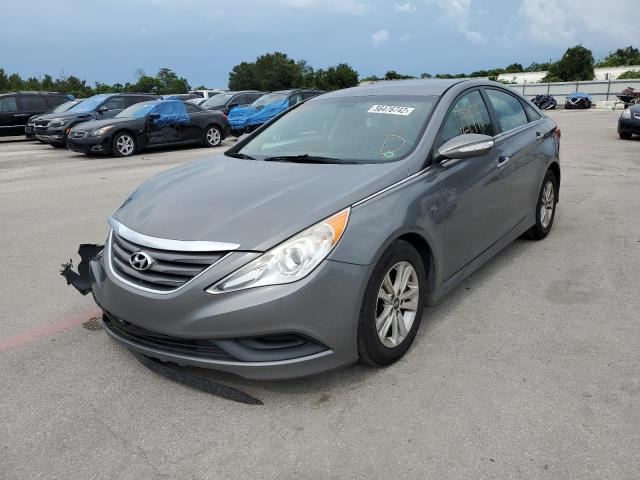 Photo 2 from auction – 2014 HYUNDAI SONATA GLS with VIN 5NPEB4AC5EH857683