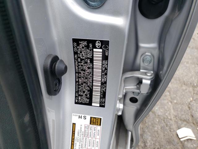Photo 10 from auction – 2022 TOYOTA COROLLA LE with VIN JTDEAMDE2NJ051081