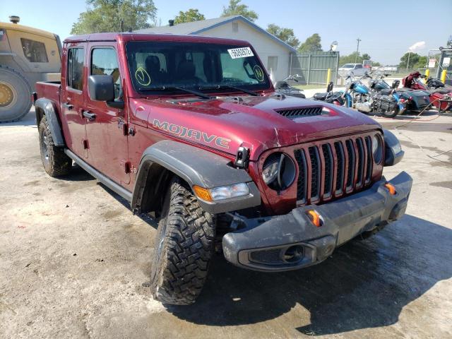 JEEP GLADIATOR 2021 with VIN 1C6JJTEG7ML625015 - Photo from auction