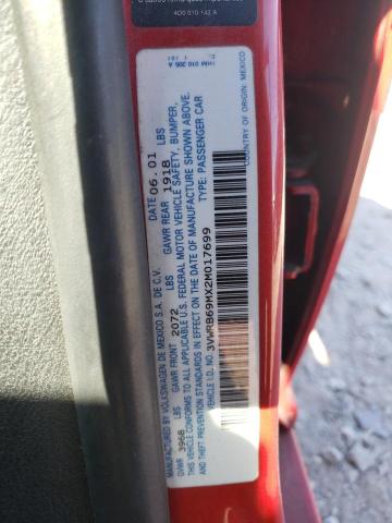 Photo 10 from auction – 2002 VOLKSWAGEN JETTA GL with VIN 3VWRB69MX2M017699