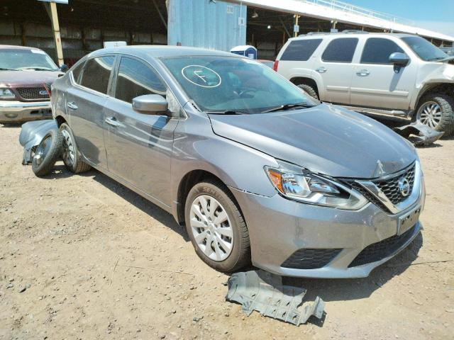 NISSAN SENTRA S 2017 with VIN 3N1AB7AP6HL723792 - Photo from auction