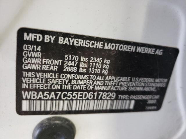 Photo 10 from auction – 2014 BMW 528 XI with VIN WBA5A7C55ED617829