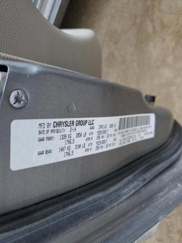 Photo 10 from auction – 2014 CHRYSLER TOWN & COU with VIN 2C4RC1CG7ER297746