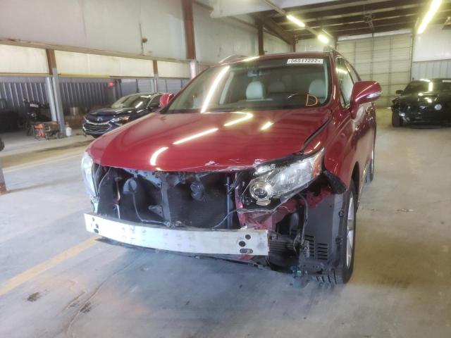 Photo 9 from auction – 2012 LEXUS RX 350 with VIN JTJBK1BA2C2446137